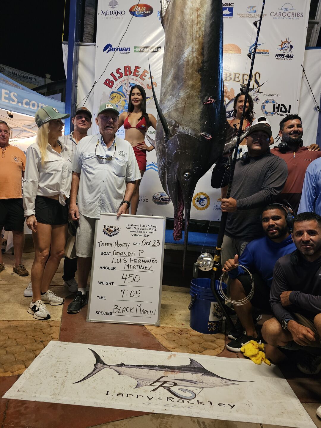 Image for team Hooray at the 2024 Bisbee's Black & Blue